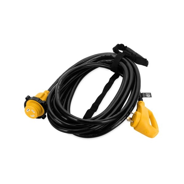 Camco Extension Cord, 10 AWG, Outdoor, 1 Outlets, L5-30R, PVC, TT-30P, 25 ft 55501 - main